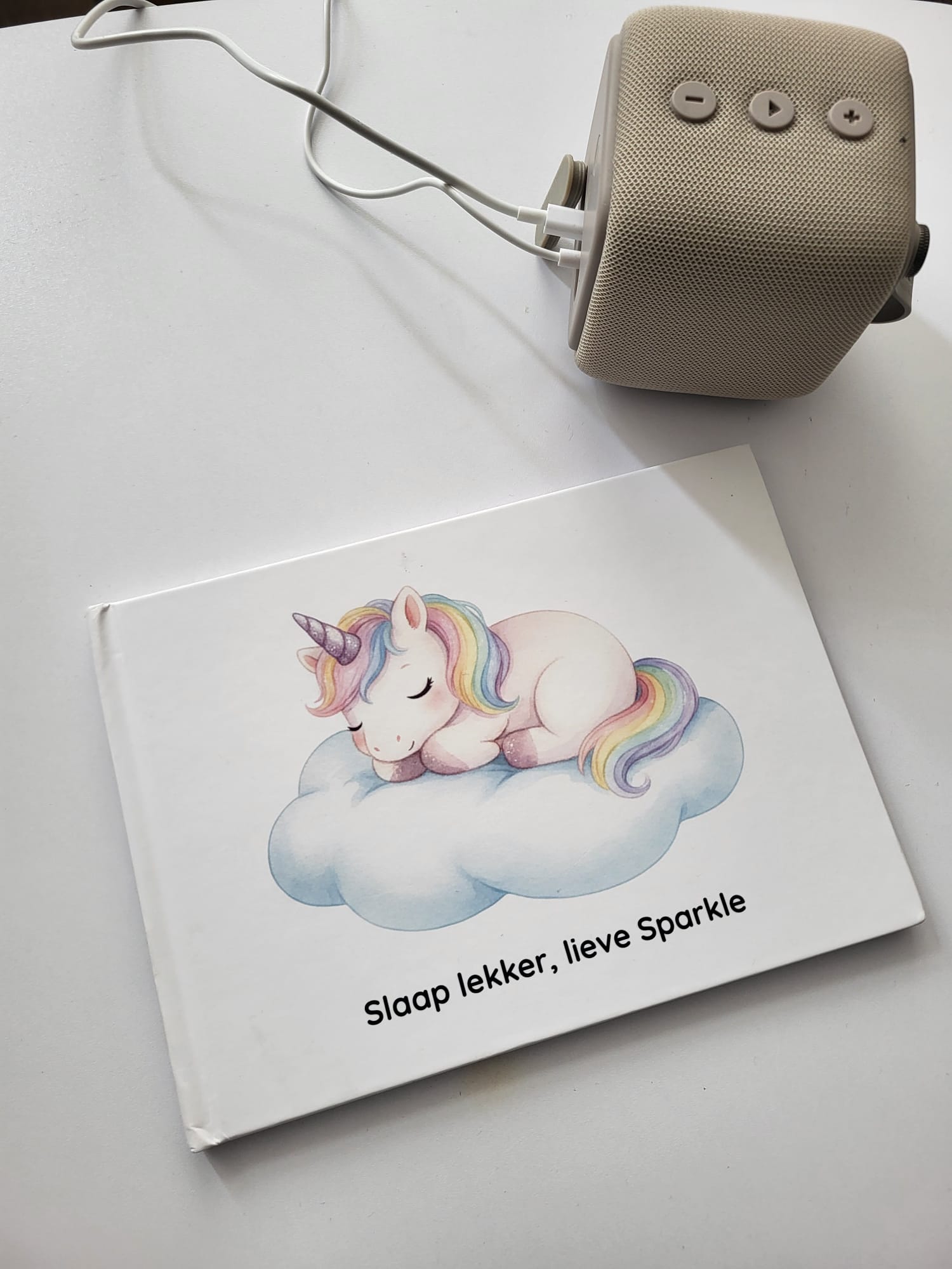 Het fysieke boekje Slaap lekker, lieve Sparkle
